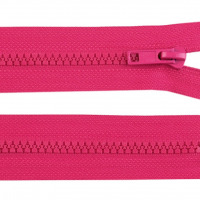 Zips vetrovkový, kosticový - UH - 30 cm - Malinová 145