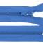 Zips vetrovkový, špirálový - UH - 65 cm - Modrá 219