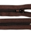 Zips vetrovkový, špirálový - UH - 65 cm - Hnedá tmavá 304