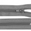 Zips vetrovkový, špirálový - UH - 80 cm - Šedá oceľová 319