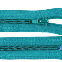 Zips vetrovkový, špirálový - UH - 40 cm - Modrá 208