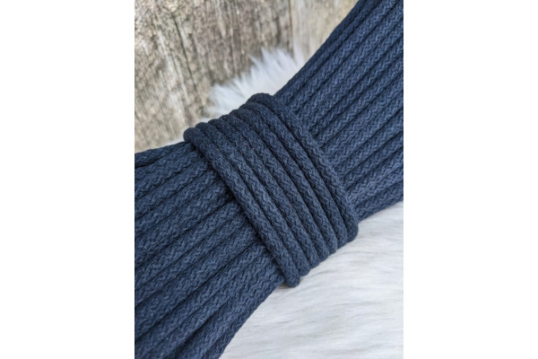 Špagát VEĽKÁvlna 6mm na šitie - Zafír