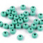 Drevené koráliky Ø10 mm - Mint 26