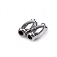 Magnetické zapínanie na šperky- Platina - 2,6 mm