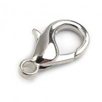 Karabínka kovová prievlak 2,5mm - Nikel