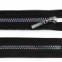Zips vetrovkový, kosticový - UH - 80 cm - Dúhový čierny 5mm