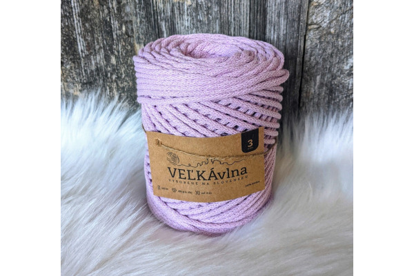 Špagát VEĽKÁvlna 3mm - Orgován