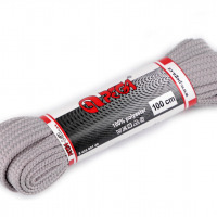 Šnúrky do topánok, tenisiek, mikín - 100 cm - Šedá