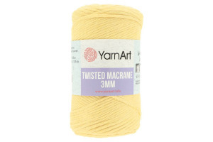Twisted Macrame 3mm - 764 žltá