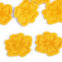 Nažehlovačka - vyšívaný kvet 35mm - Žltá