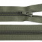 Zips vetrovkový, špirálový - UH - 75 cm - Zelená olivová