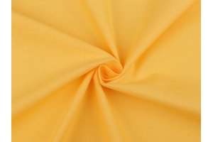 Látka bavlnená - jednofarebná - Žltá