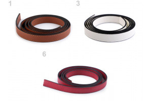 Uchá na tašky - polotovar prešívané šírka 15mm