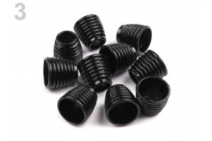 Kovová koncovka na šnúrky 12x13 mm