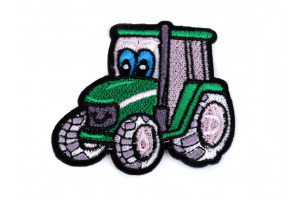 Nažehlovačka - Traktor s očami